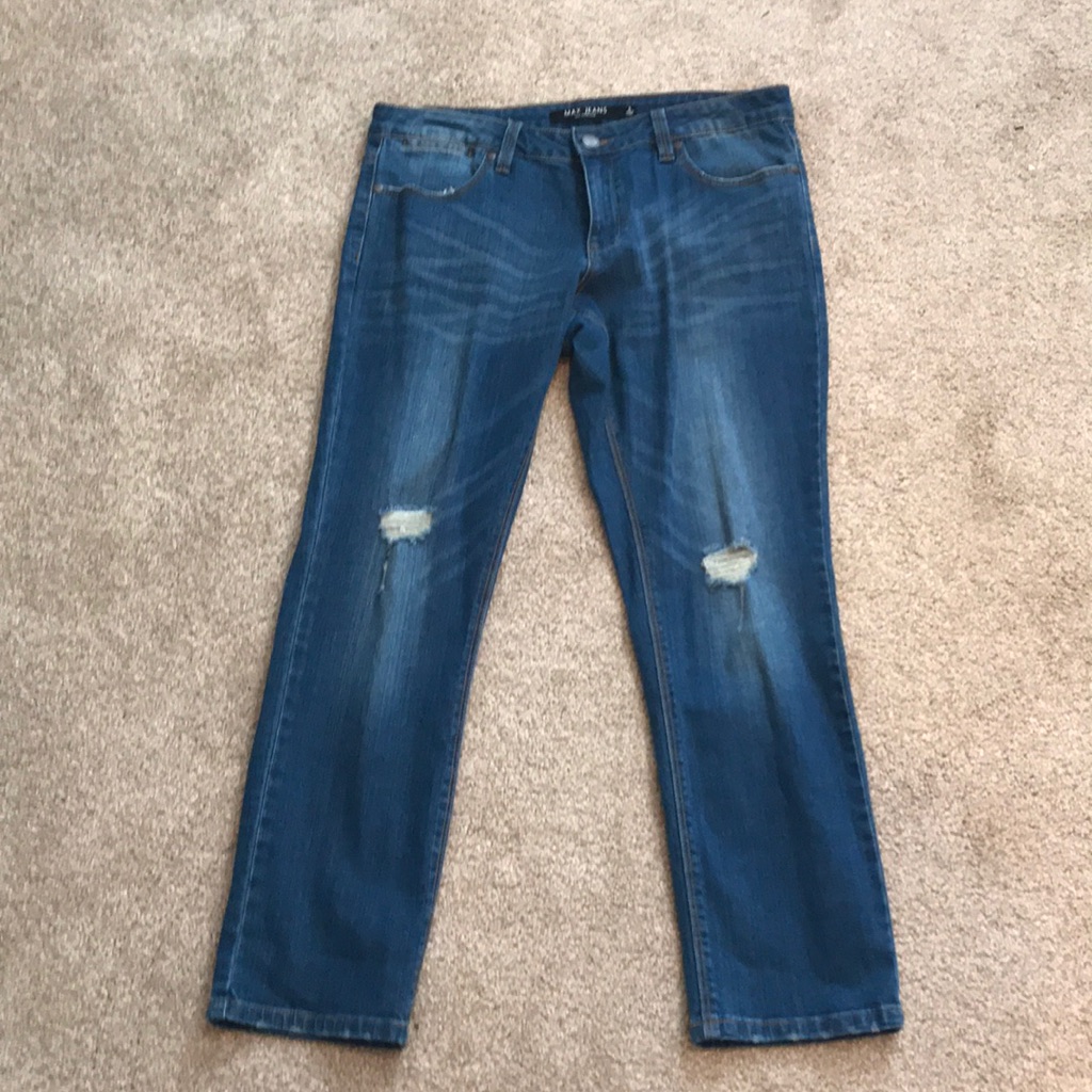 Max Brand Cropped Jeans